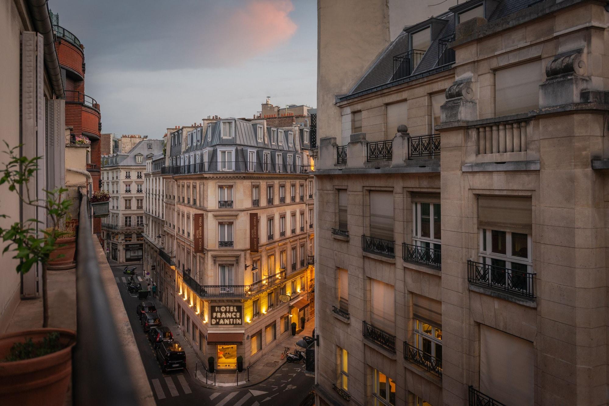 Hôtel France d'Antin Opéra París Exterior foto